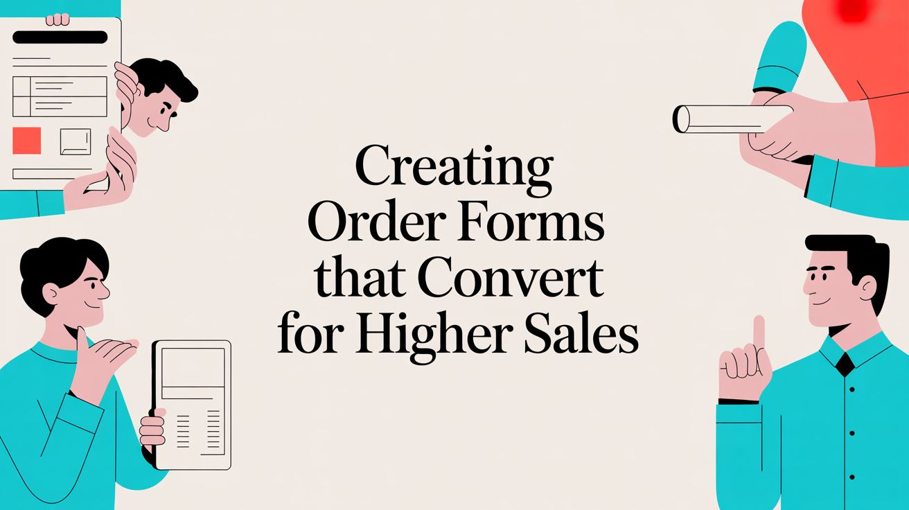 Creating Order Forms That Convert for Higher Sales | Formbot Blog