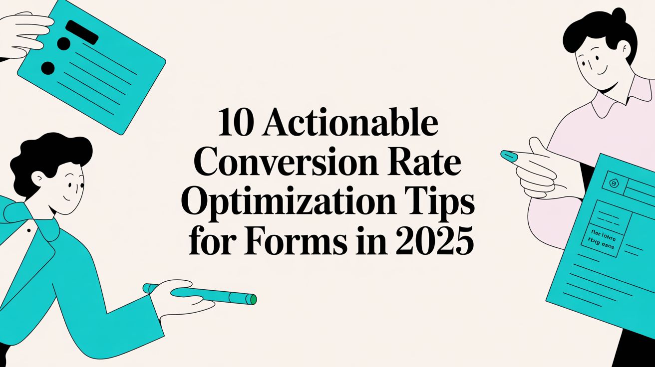 10 Actionable Conversion Rate Optimization Tips for Forms in 2025 ...