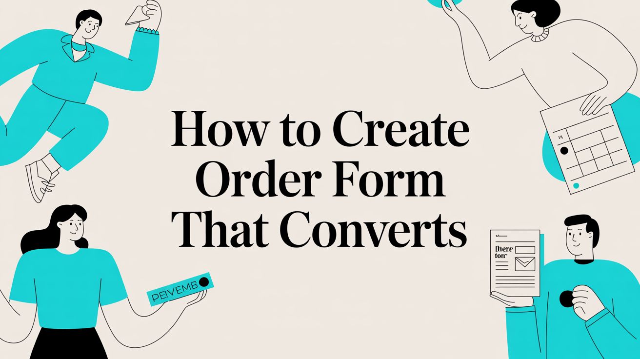How to create order form that converts | Formbot Blog