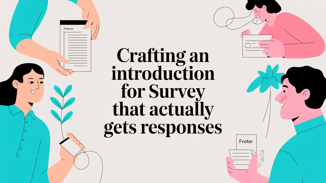 Crafting an Introduction for Survey That Actually Gets Responses ...