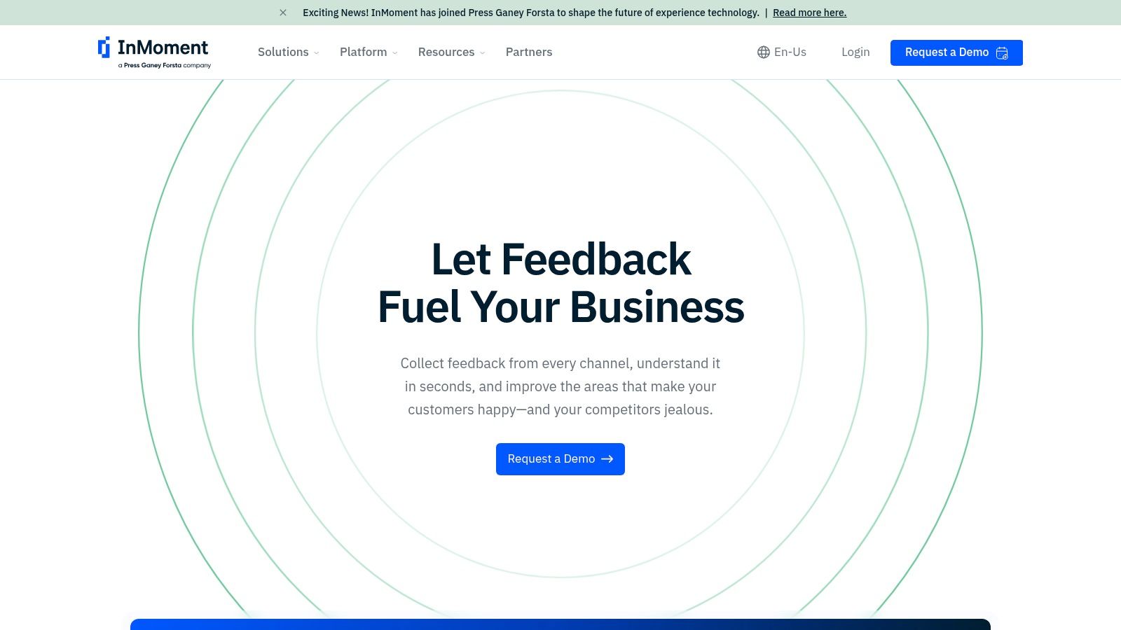 InMoment (XI Platform) + Lexalytics NLP