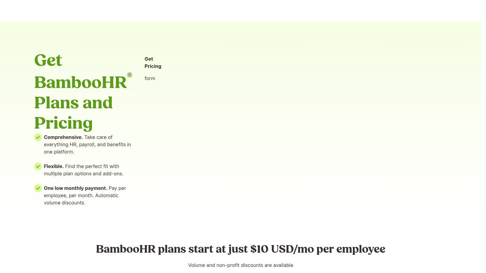 BambooHR (ATS included)