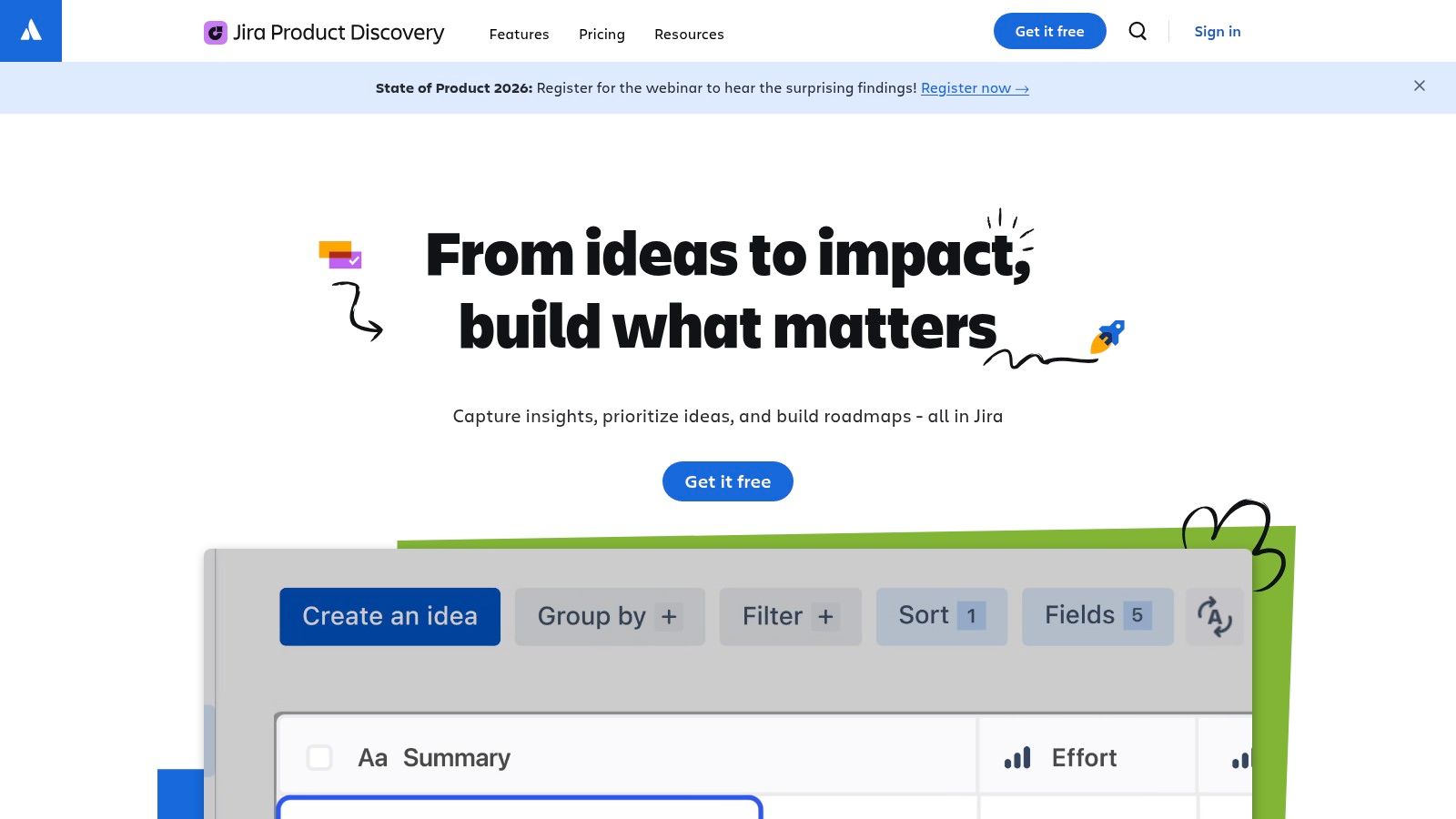 Jira Product Discovery (Atlassian)
