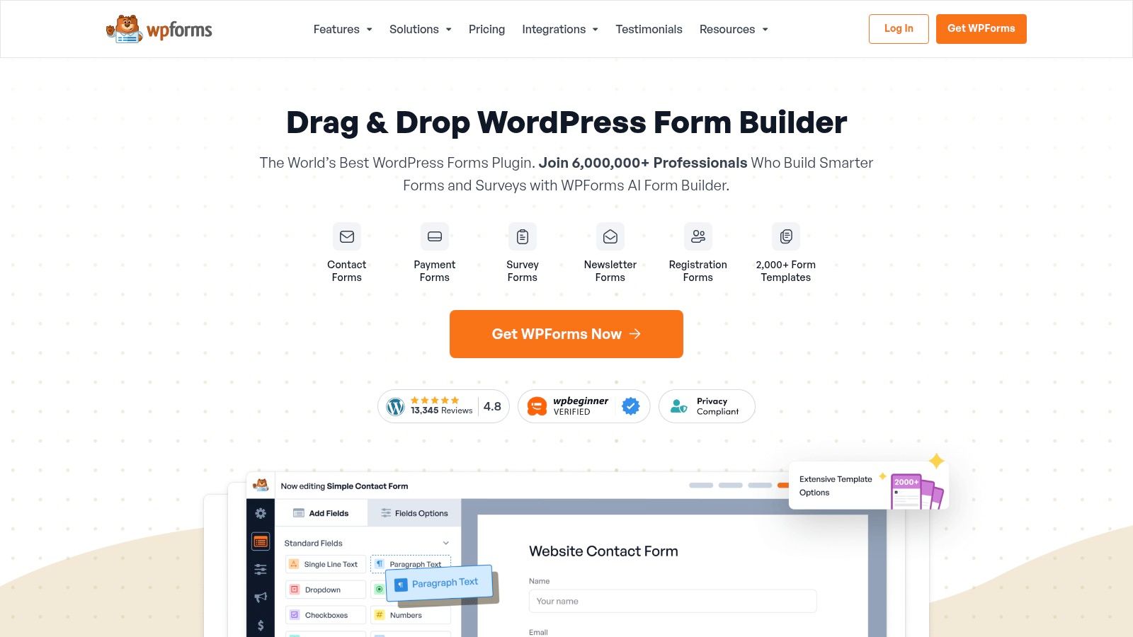 WPForms (WordPress plugin)