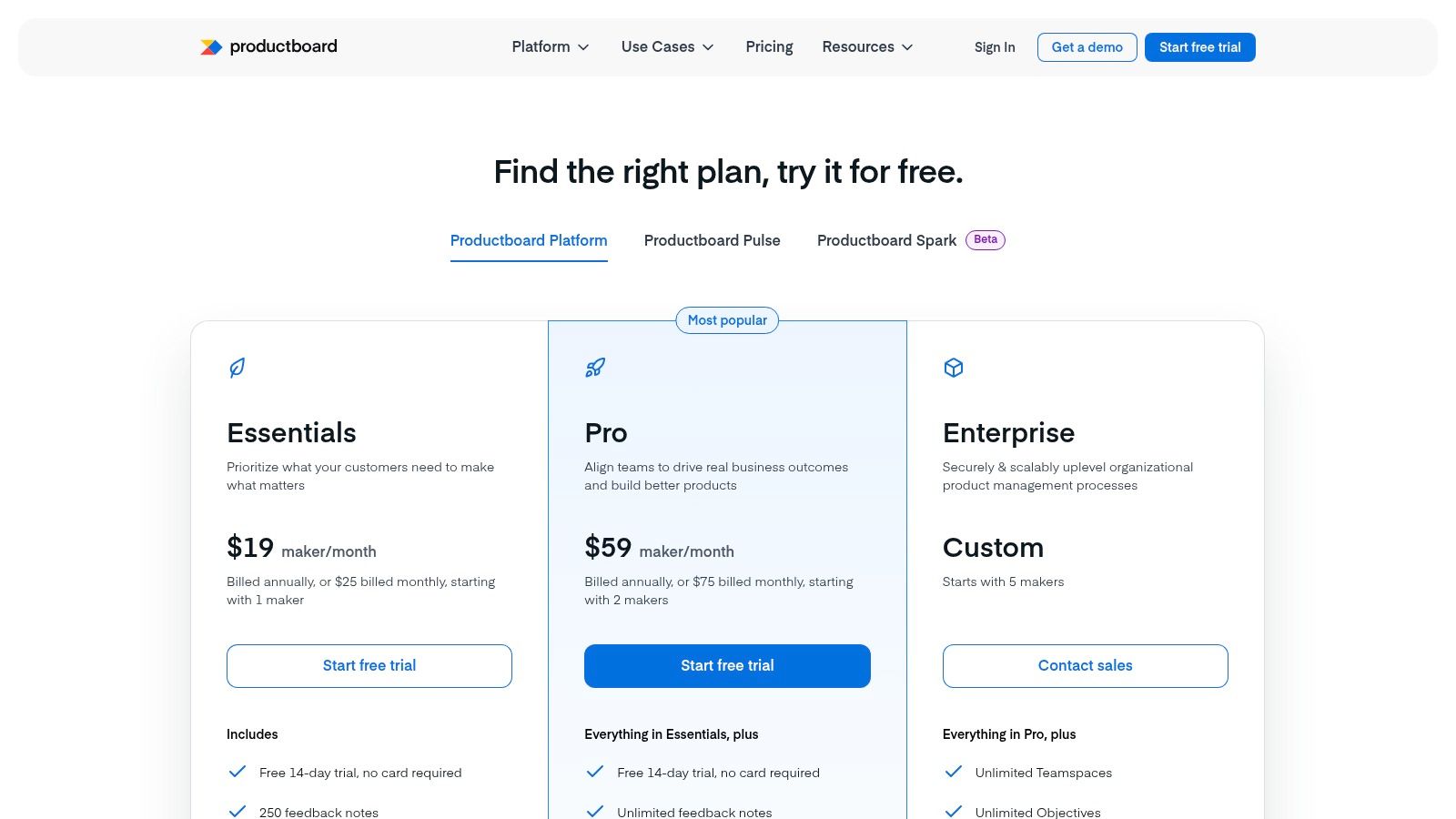 Productboard (Insights repository)
