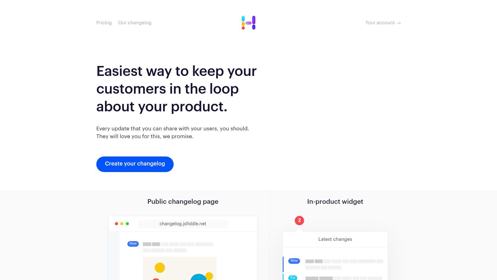 Headway changelog platform