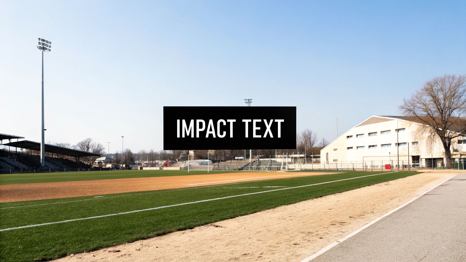 Strategic Text Overlay