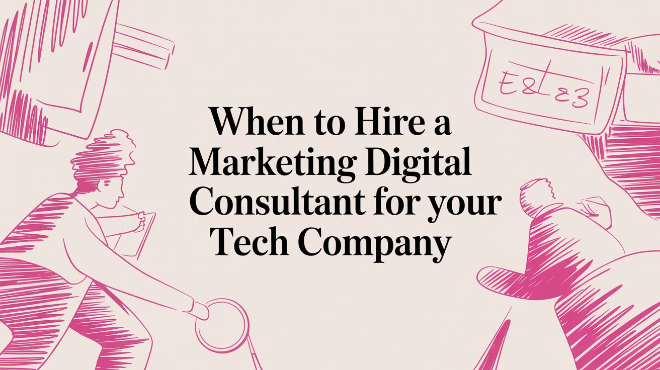 When to Hire a Marketing Digital Consultant for Your Tech Company