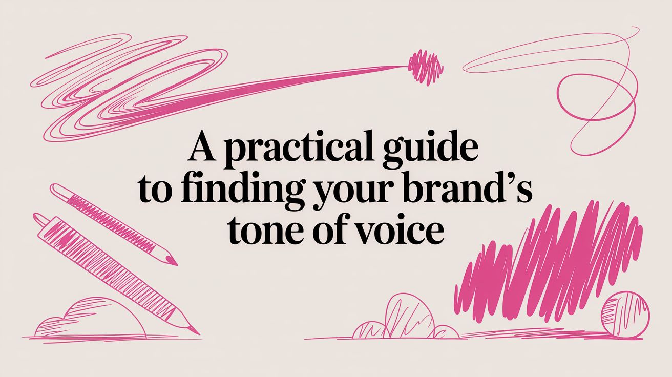 How to Find Your Brand's Tone of Voice (Without Writing a Useless Guide)