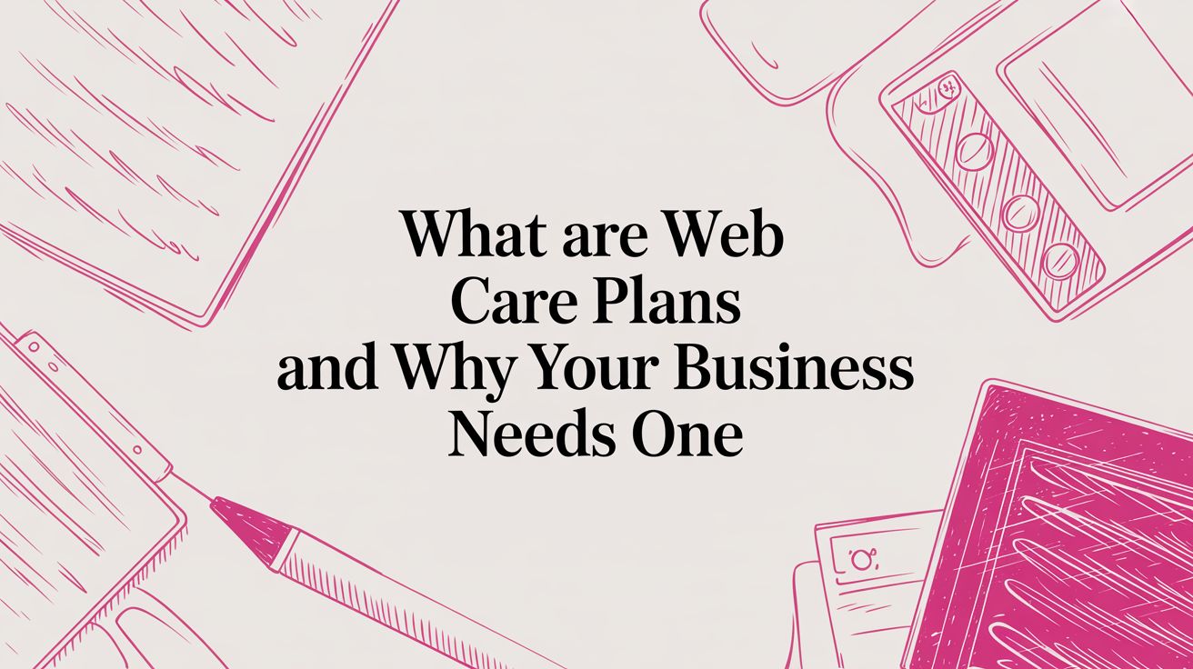 What Are Web Care Plans And Why Your Business Needs One