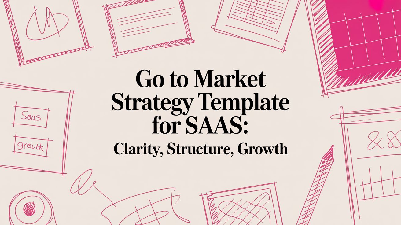 Your Go-to-Market Strategy Template Feels Like Guesswork. Let's Fix That.