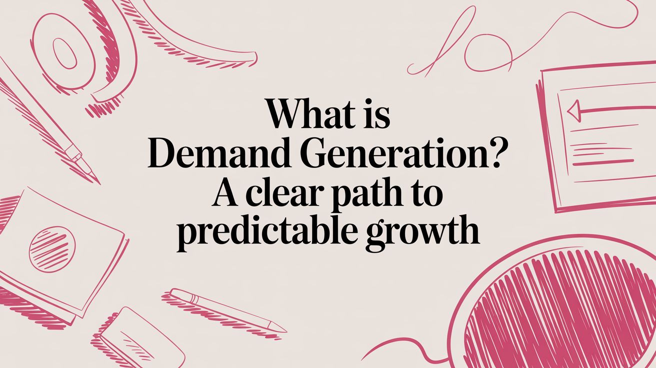 What is demand generation? A guide to marketing that actually works