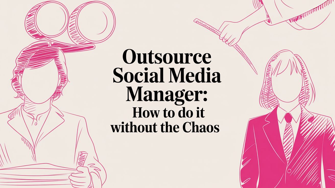 Outsource Social Media Manager: A Founder's Guide to Doing it Right