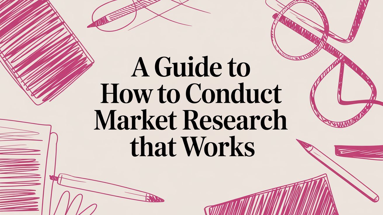 How to Conduct Market Research That Actually Leads to a Decision