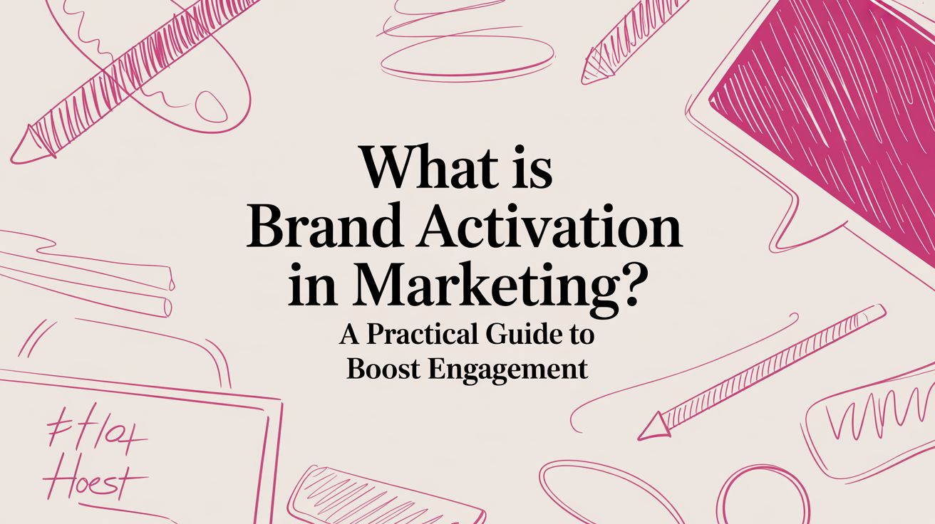 What is brand activation in marketing? A practical guide