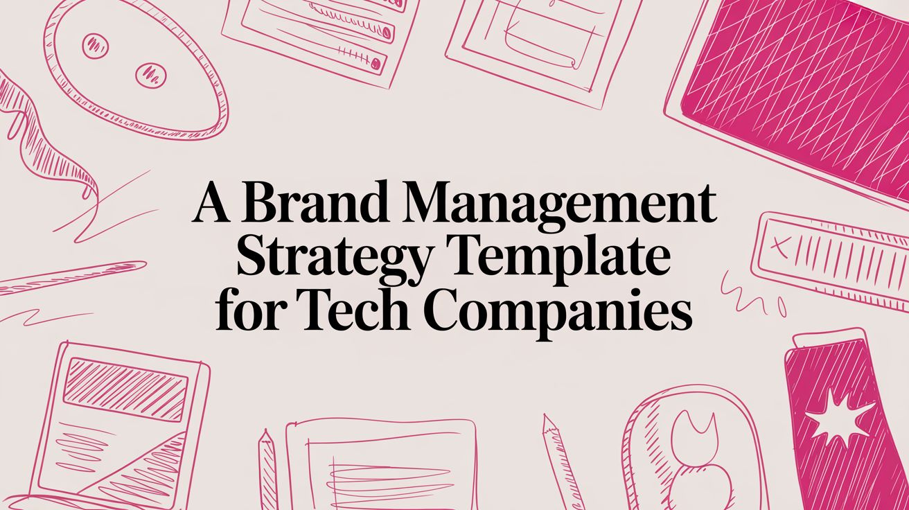 A Brand Management Strategy Template for Tech Companies