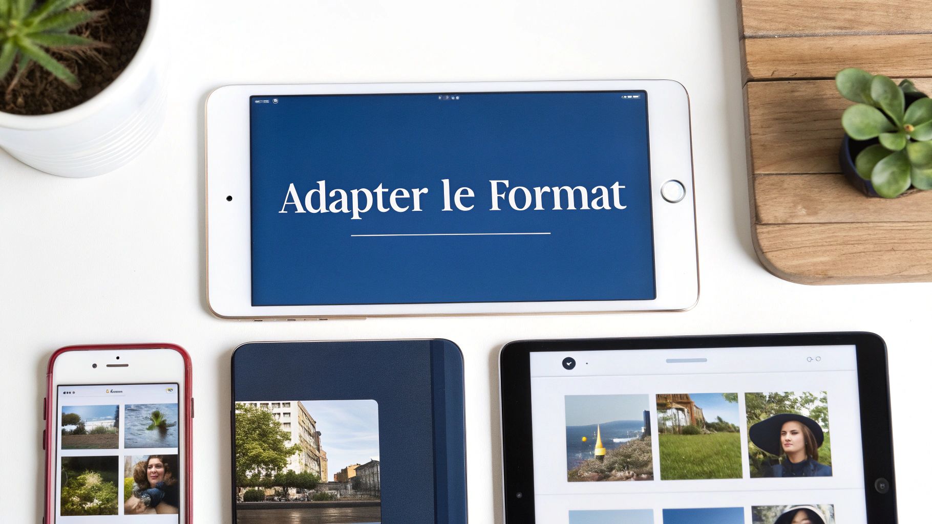 Une personne utilisant son téléphone pour consulter Instagram