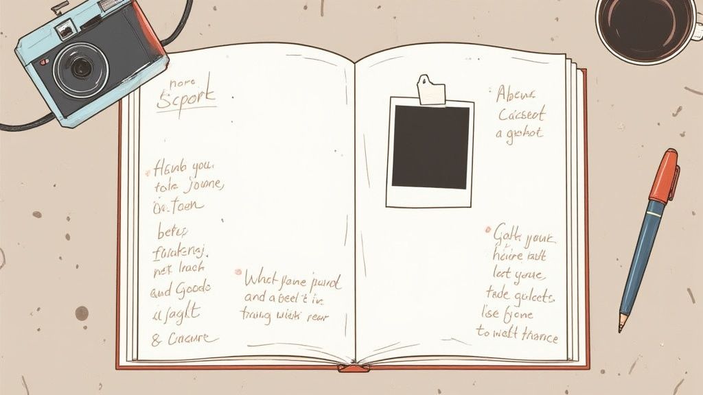 Polaroid Photo Guest Book