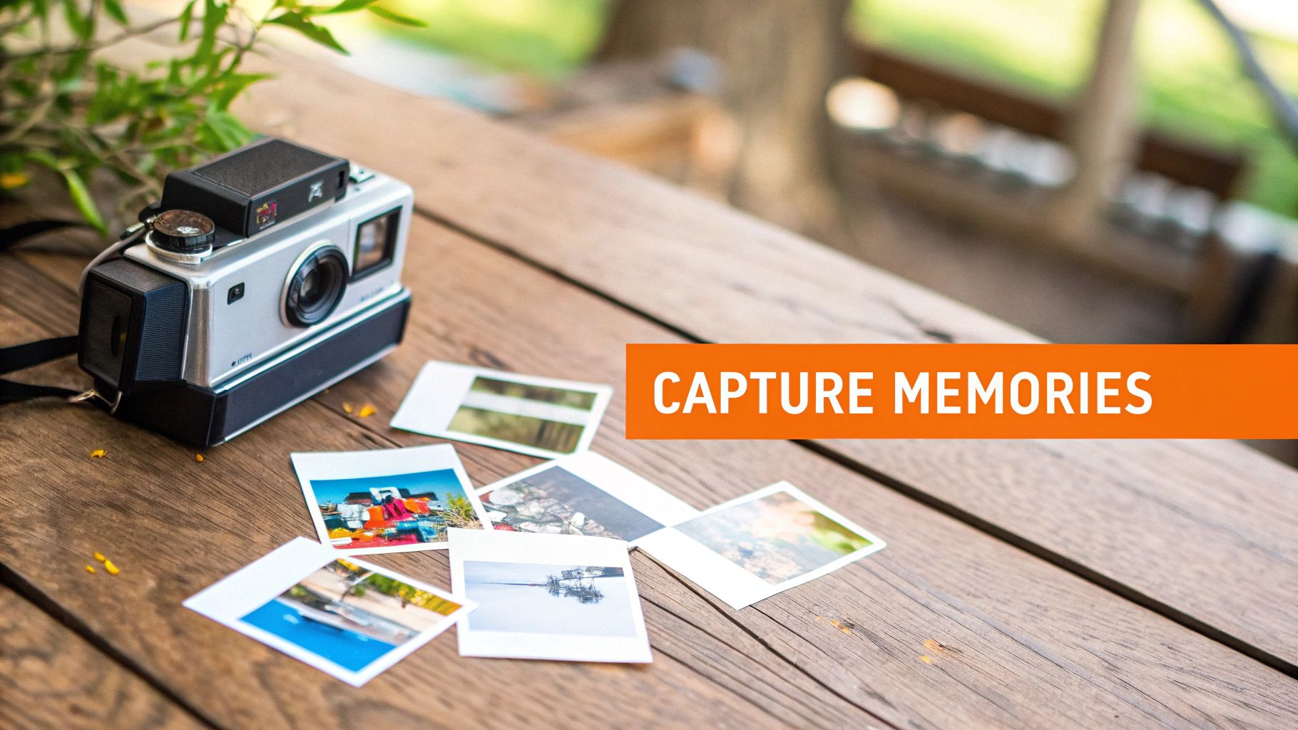 Polaroid Photo Guest Book