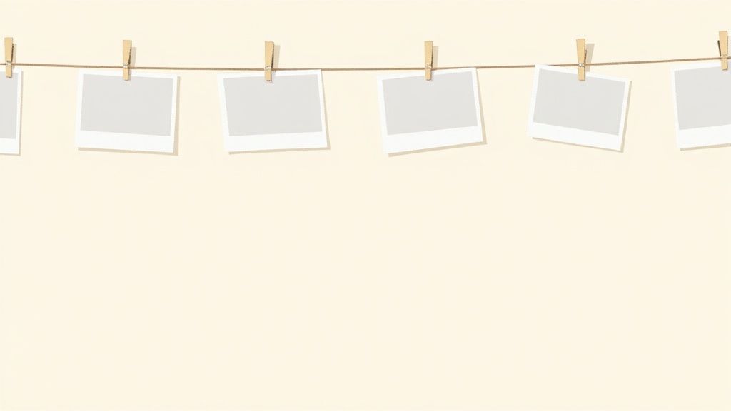 Hanging String/Wire Photo Display