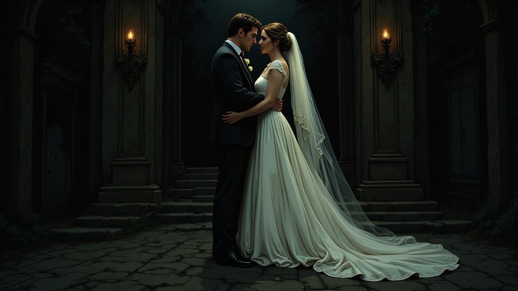 Dark and Moody Wedding Photography