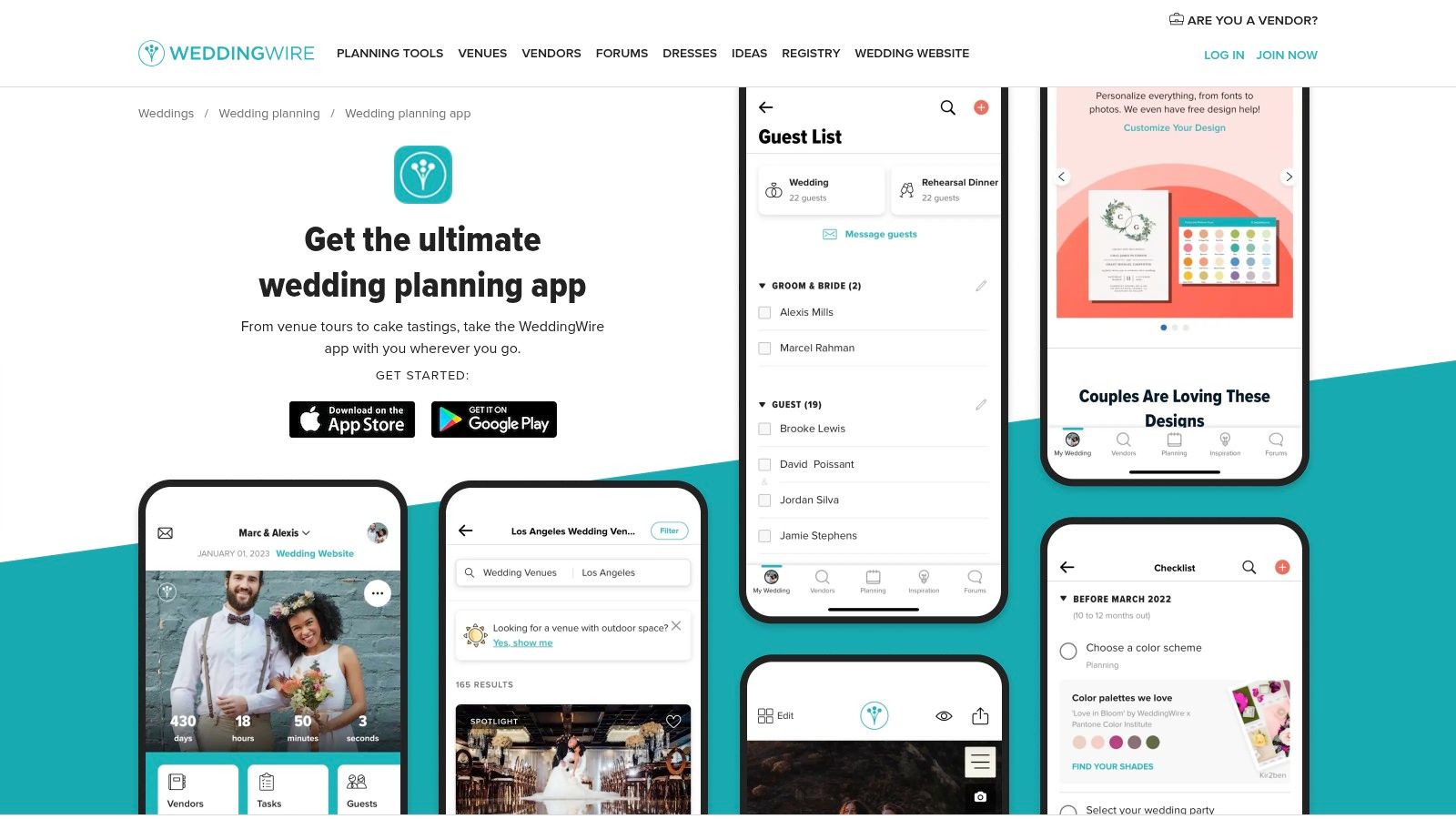 WeddingWire – Wedding Planner App