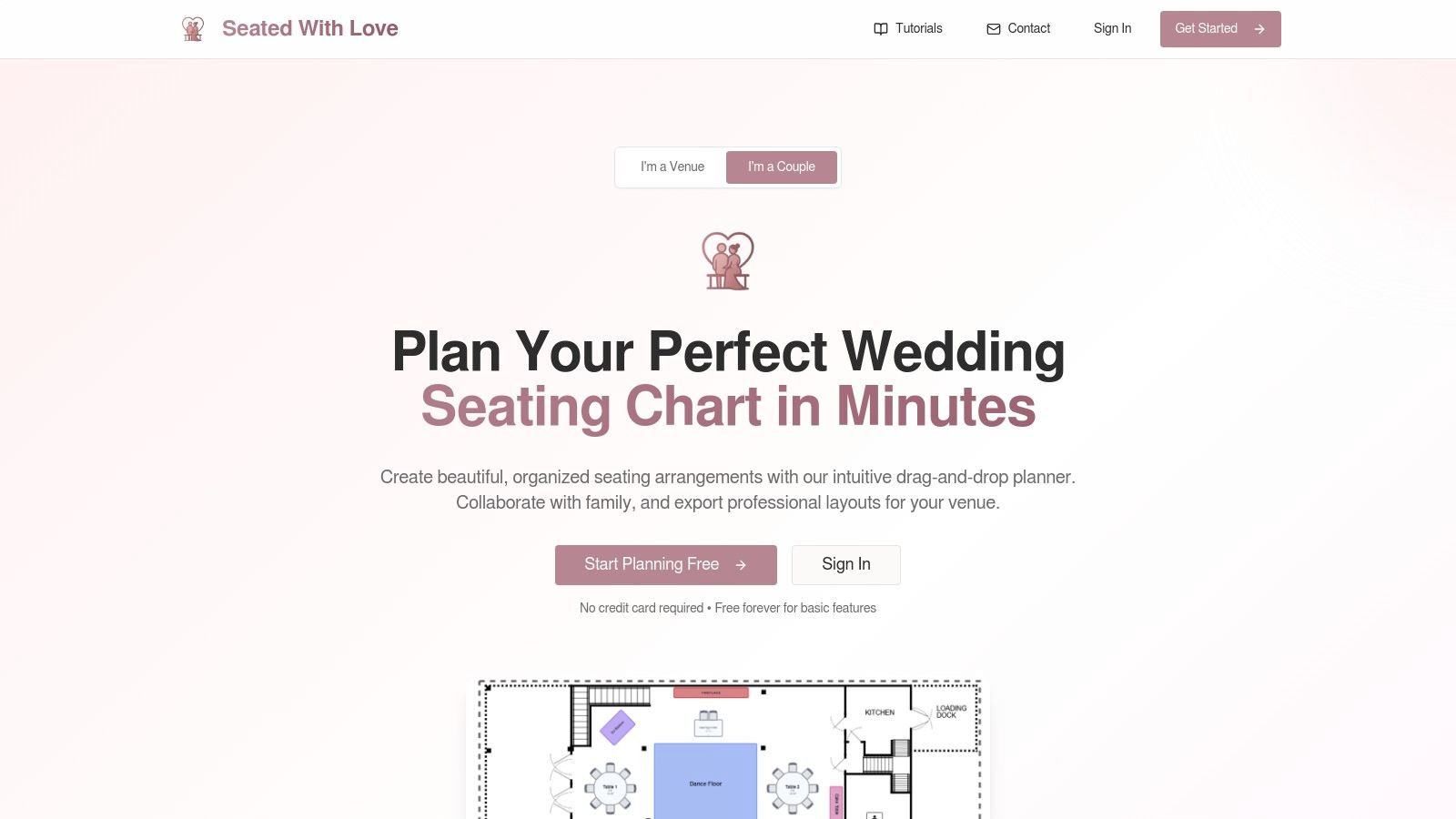 Seated With Love – Wedding Seating Planner (Web)