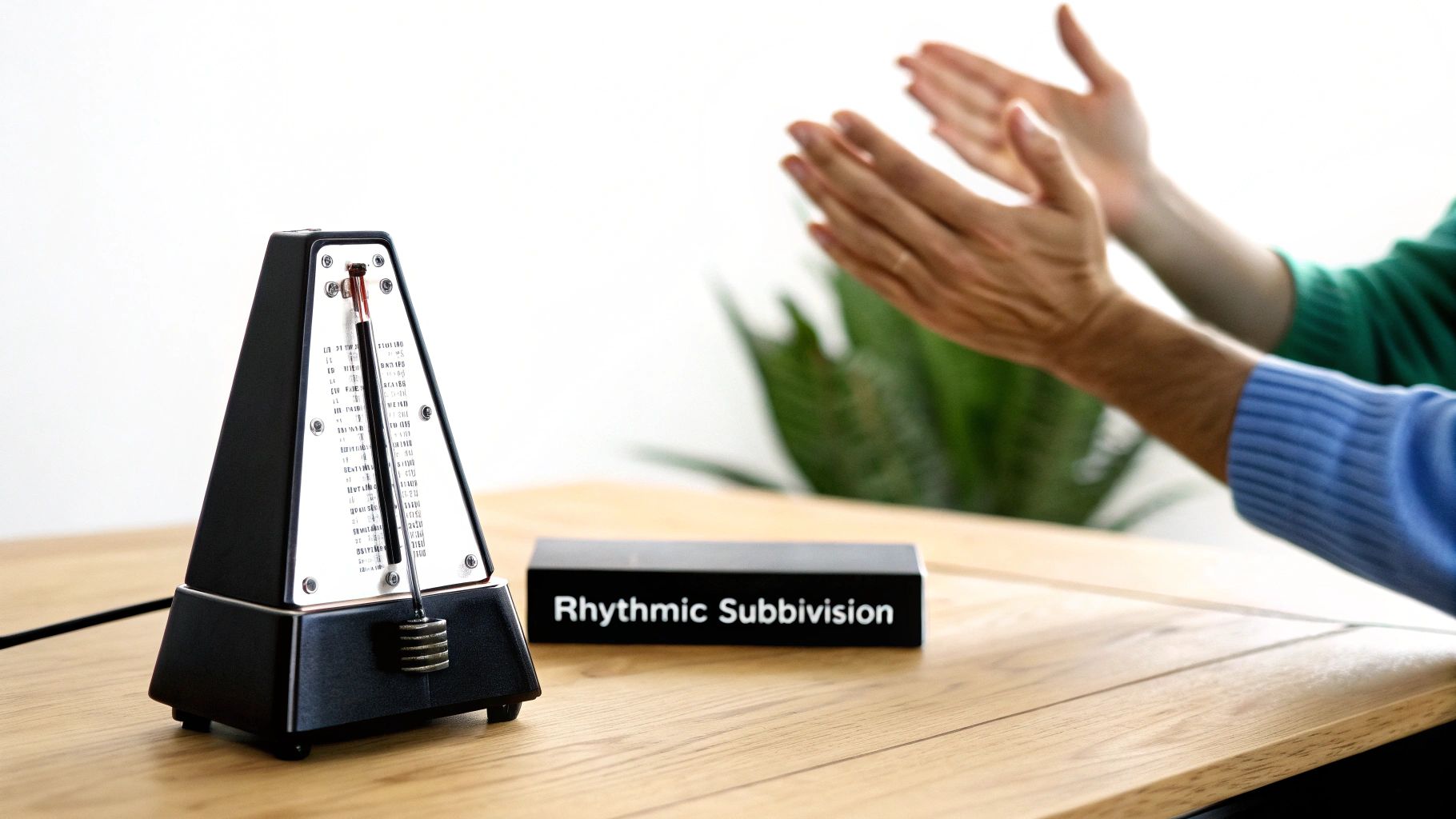 Rhythmic Clapping and Subdivision