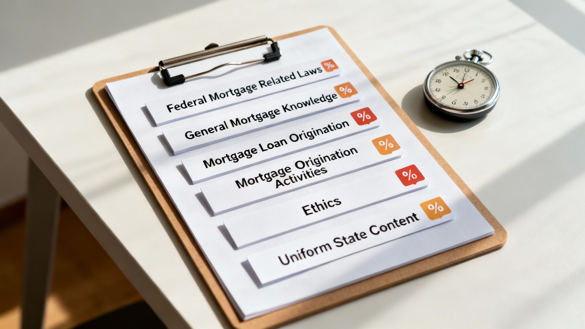 A modern, bright image showing a diverse group of professionals collaborating around a table with laptops and documents, symbolizing strategic exam planning.