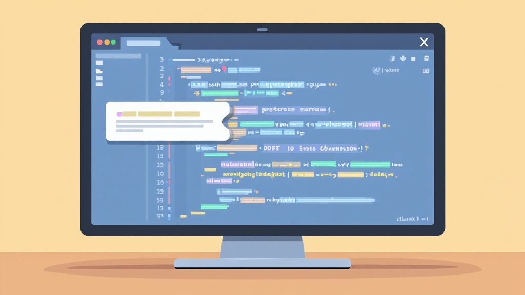 Code example showing a custom React hook and its application to a component, demonstrating CSS animation on scroll.