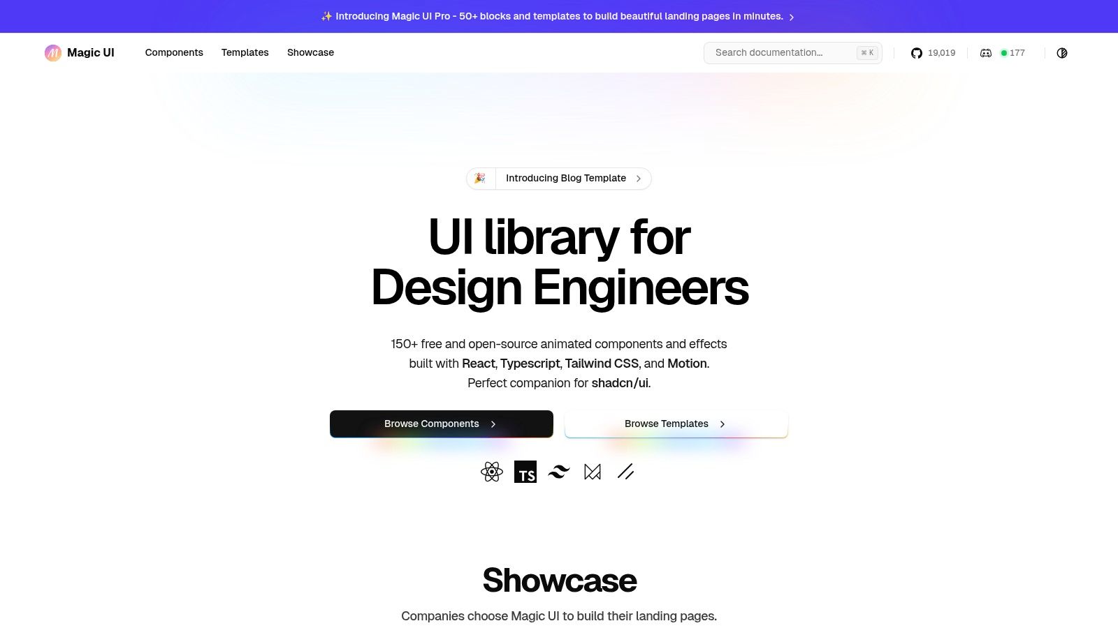 magicui Homepage