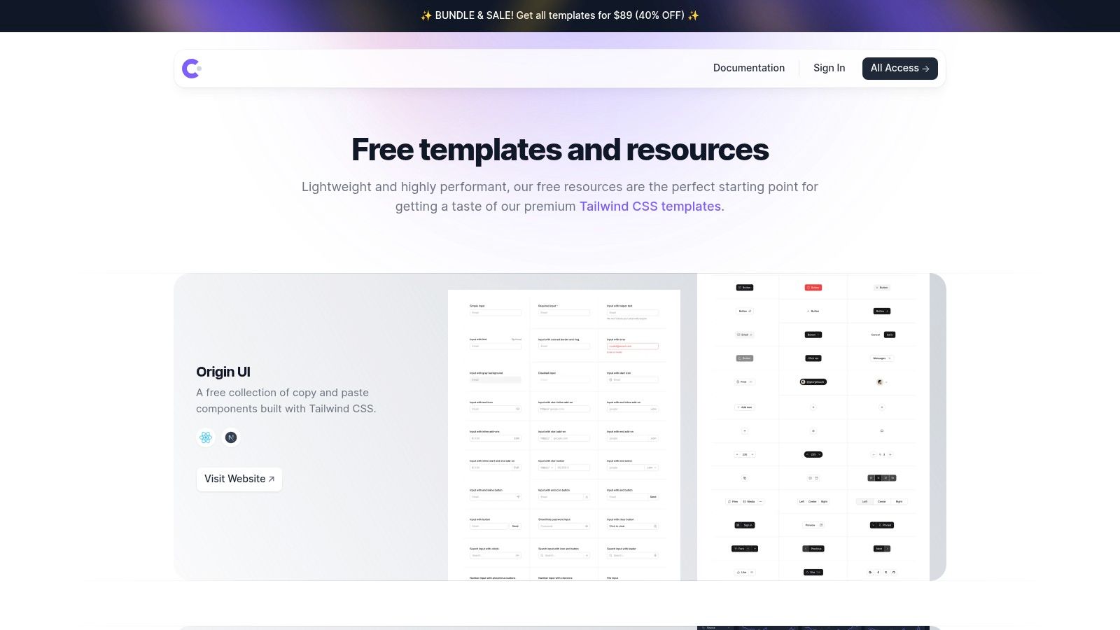 Cruip – Free Tailwind Templates