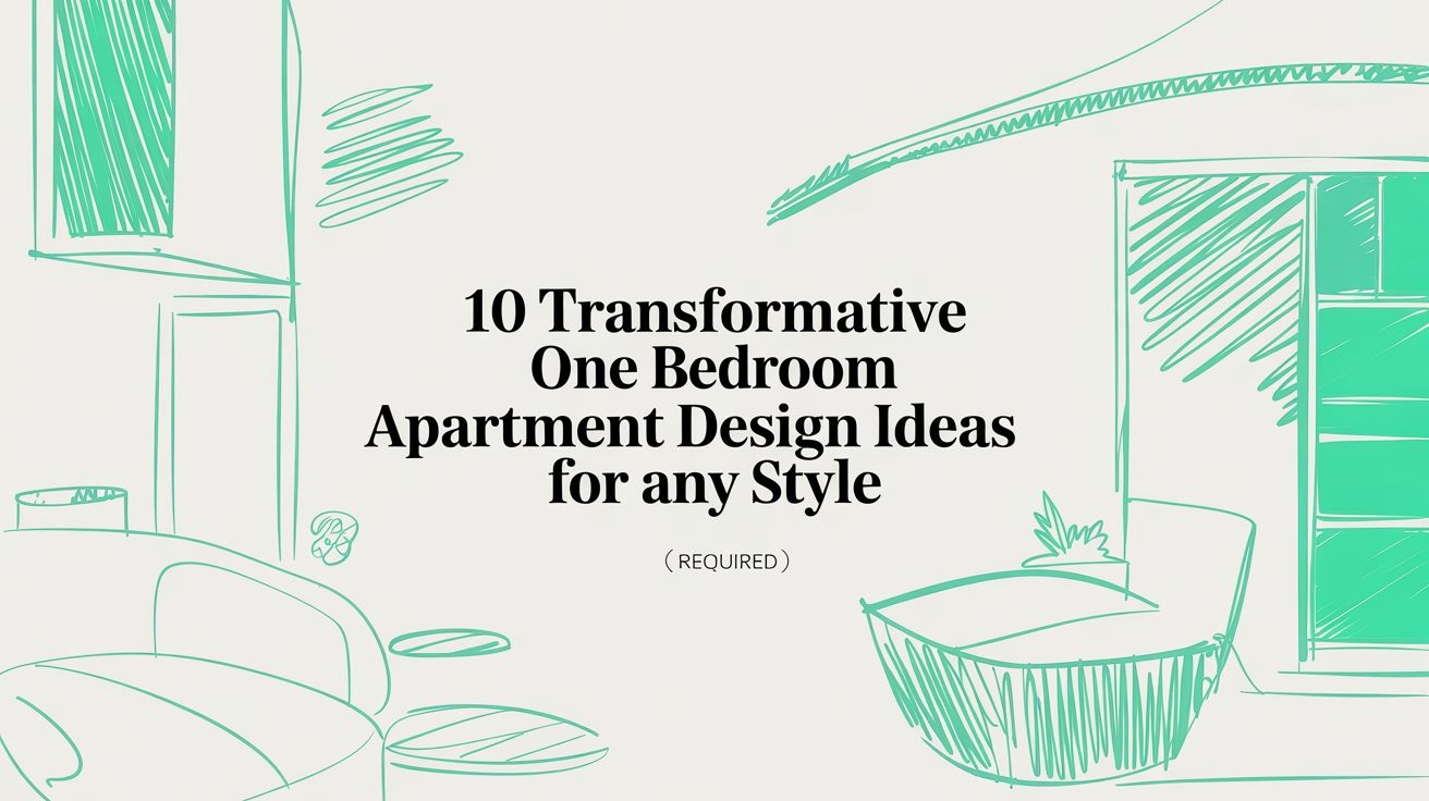 10 Transformative One Bedroom Apartment Design Ideas for Any Style ...