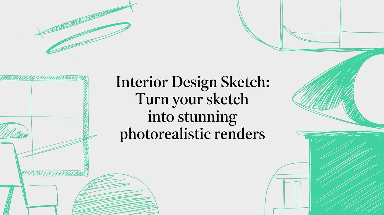 Interior Design Sketch: Bring Your Ideas to Life in Minutes