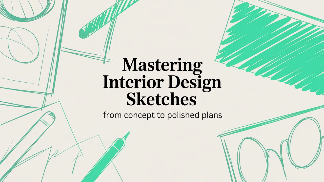 From Sketch to Reality: A Homeowner's Guide to Interior Design Sketches