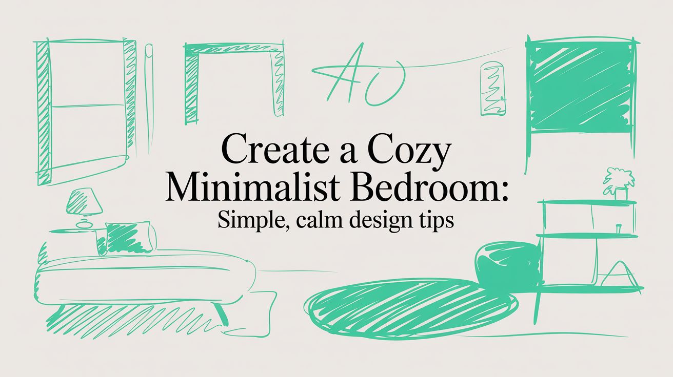 Create a Cozy Minimalist Bedroom: Simple, Calm Design Tips