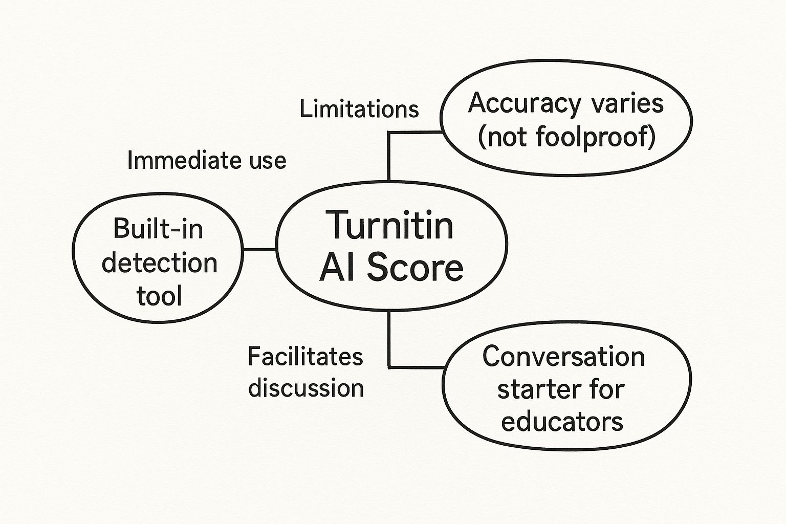 Infographic about can turnitin detect ai