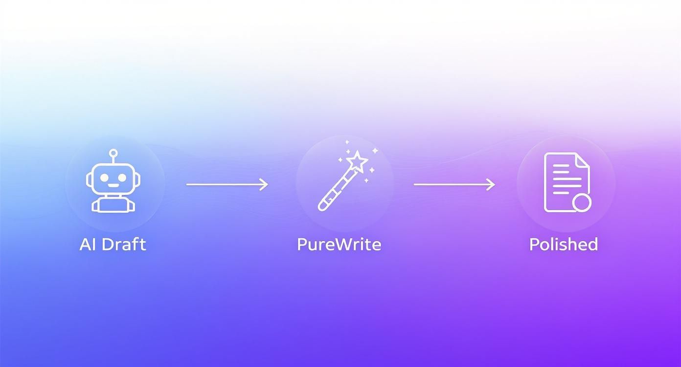 Infographic about humanize ai content