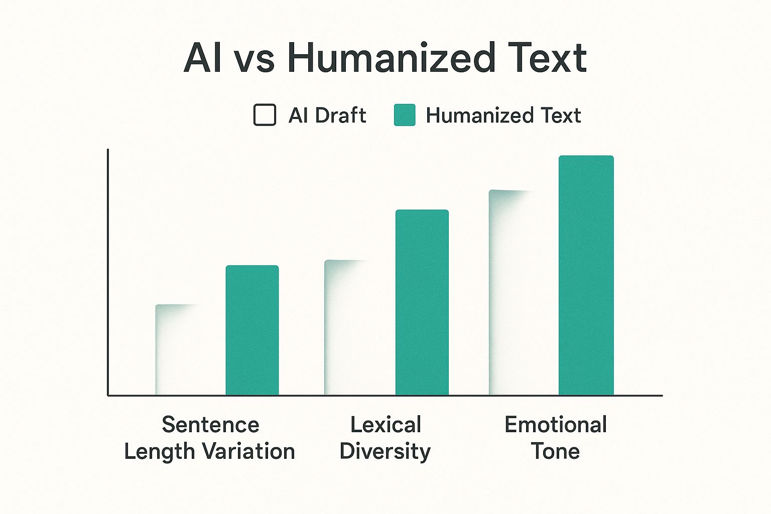 Infographic about ai text humanizer