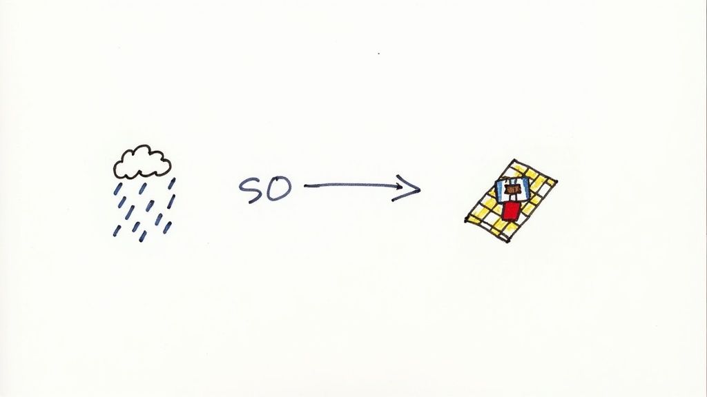 Causal Compound with 'so'