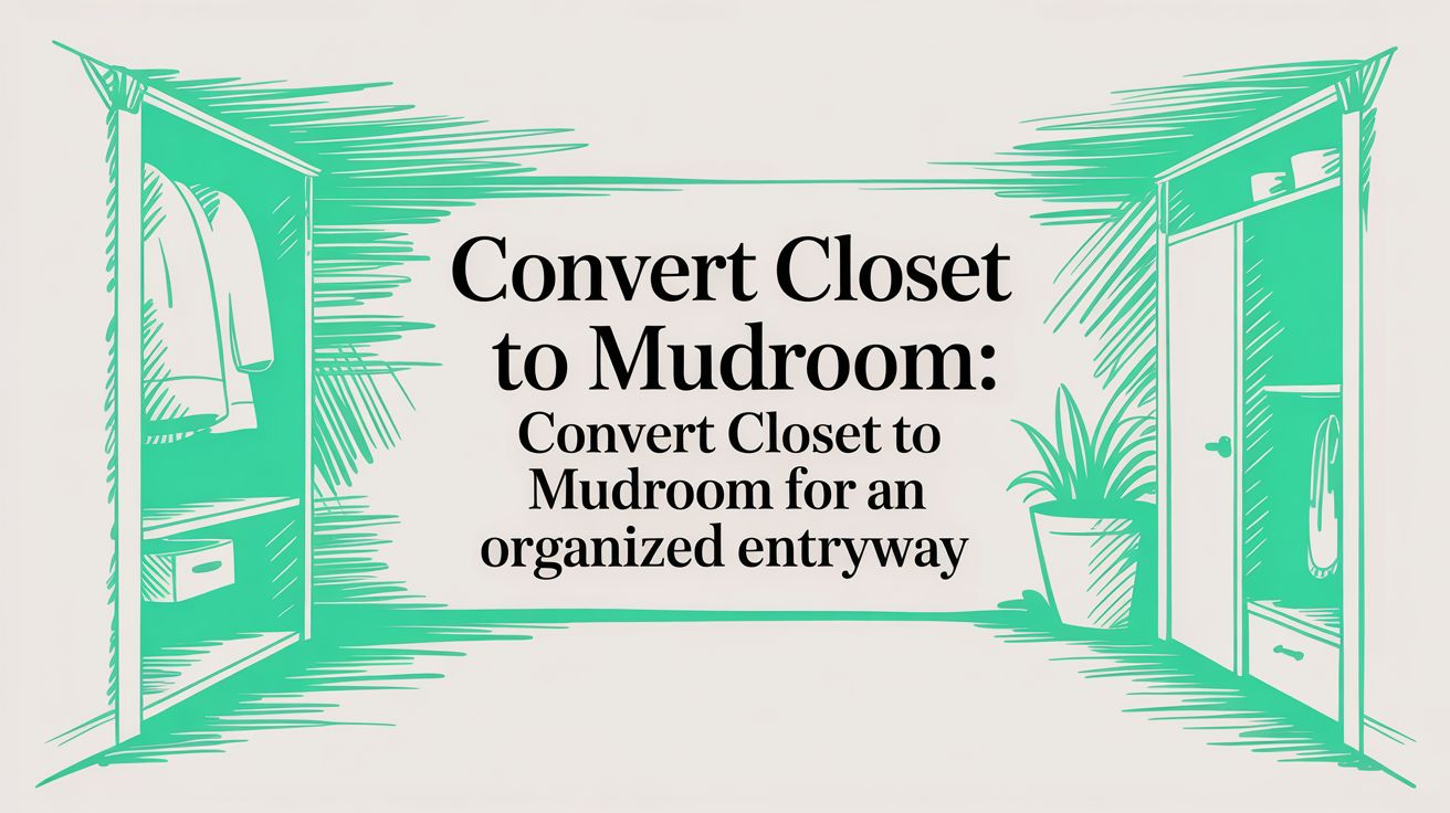 Convert Closet to Mudroom: A Smart Guide for an Organized Entryway