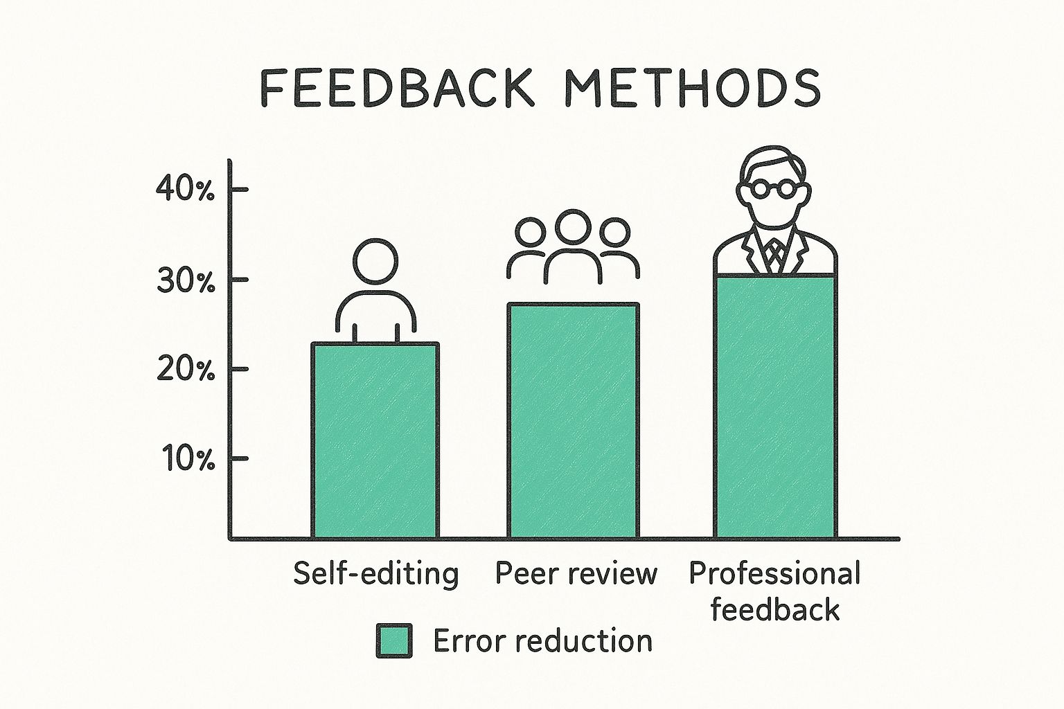 Infographic about how to improve english writing skills