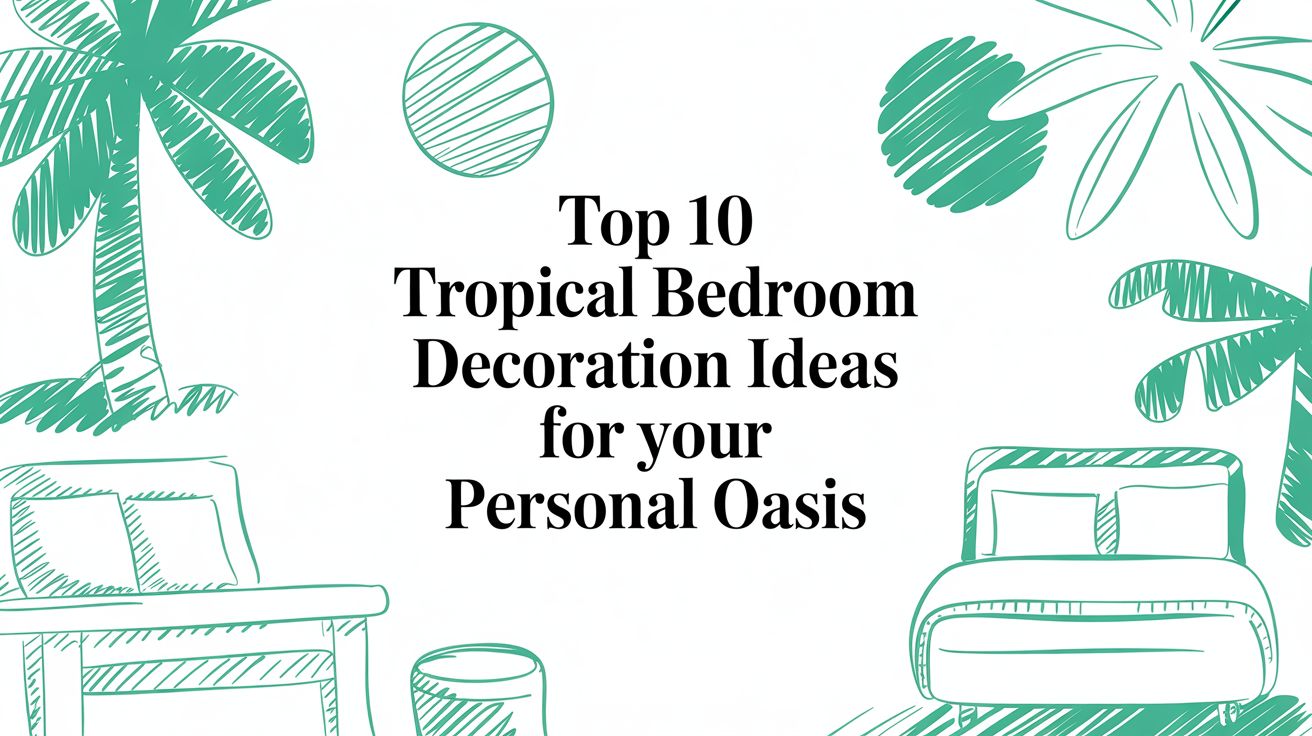 Top 10 Tropical Bedroom Decoration Ideas for Your Personal Oasis