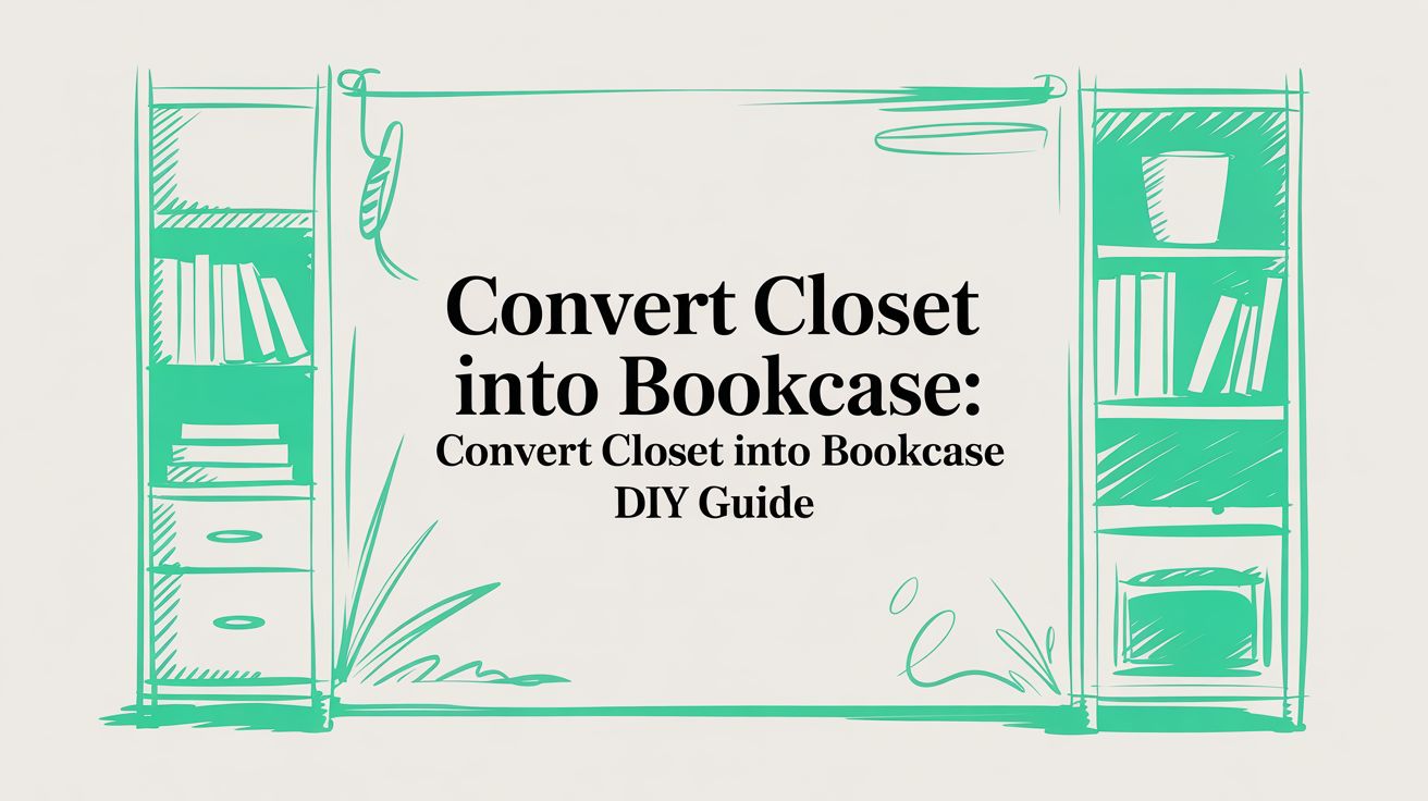Convert Closet Into Bookcase: A DIY Guide for a Stunning Upgrade