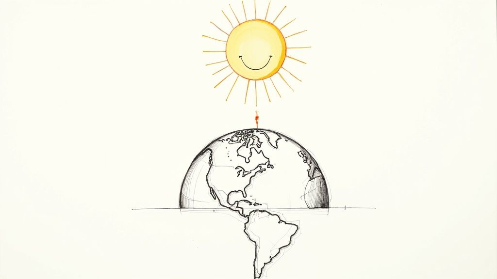 The Sun Smiled Down on the Earth