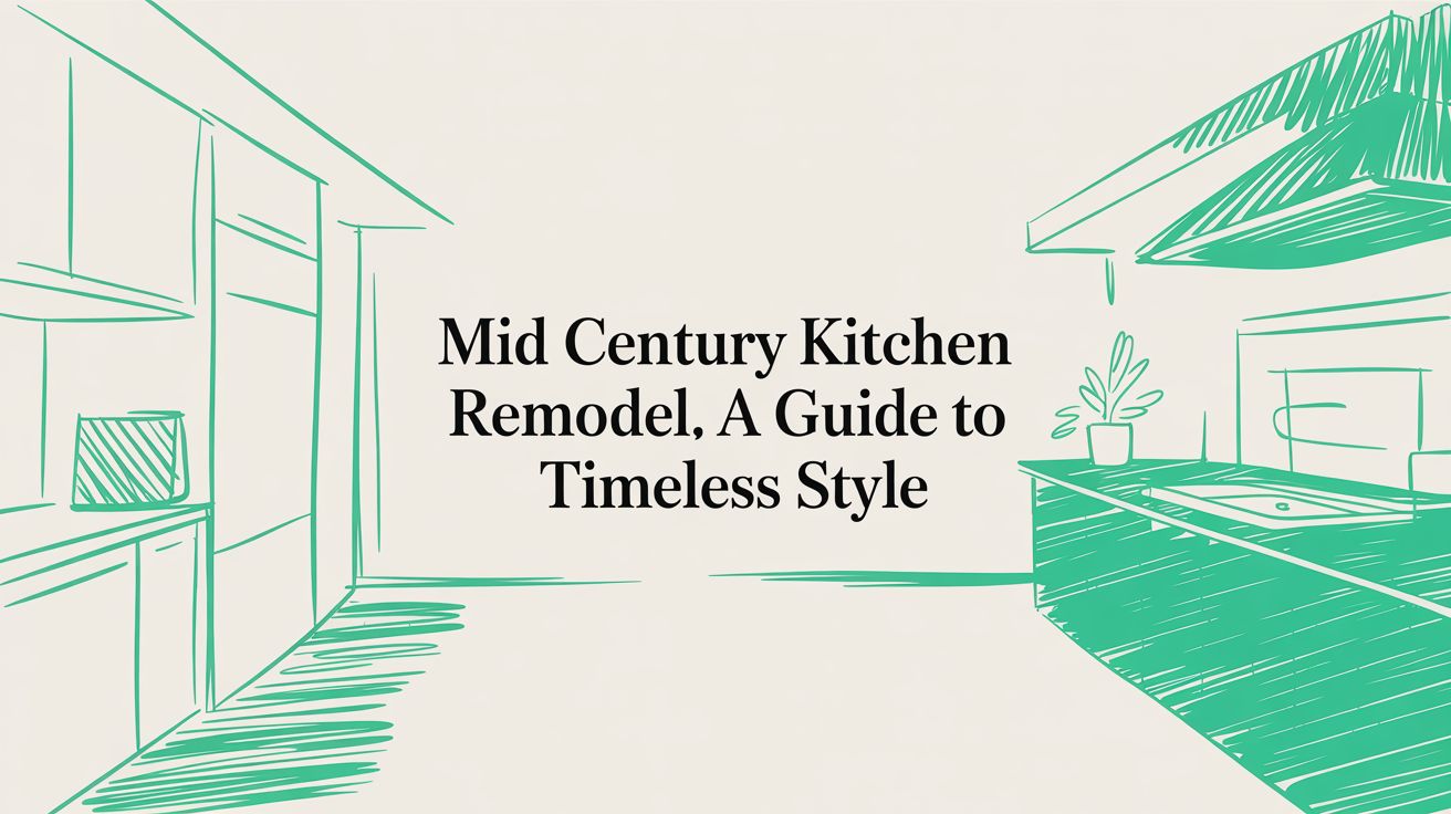 A Homeowner's Guide to a Timeless Mid Century Kitchen Remodel