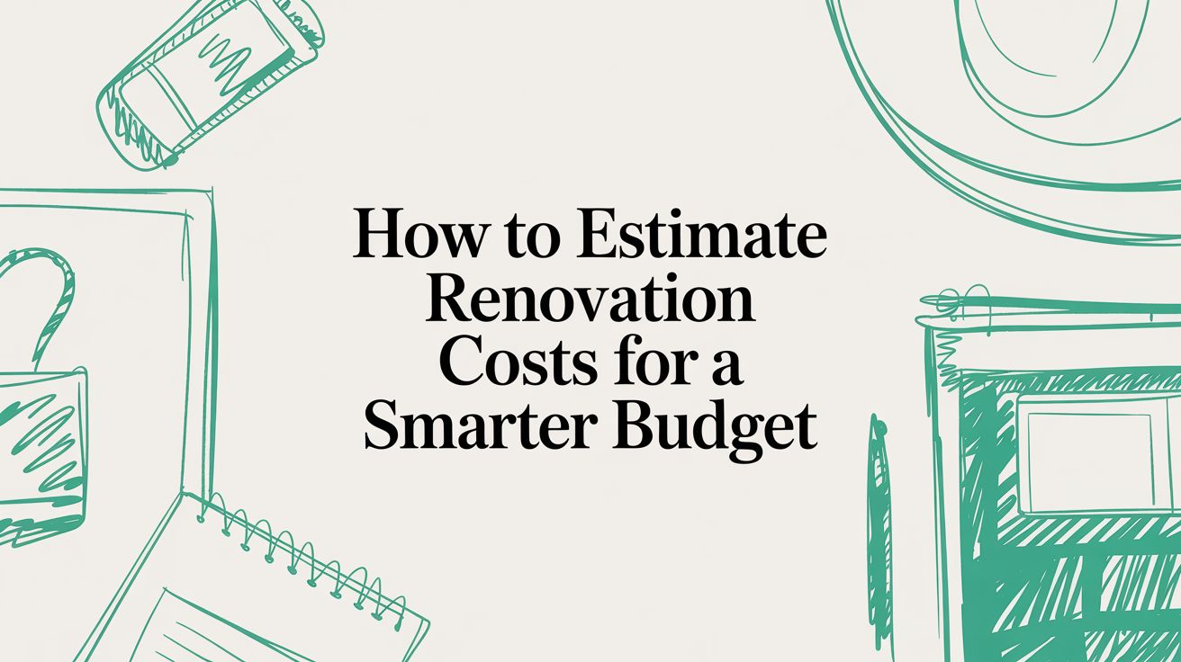 How to Estimate Renovation Costs for a Smarter, Stress-Free Project