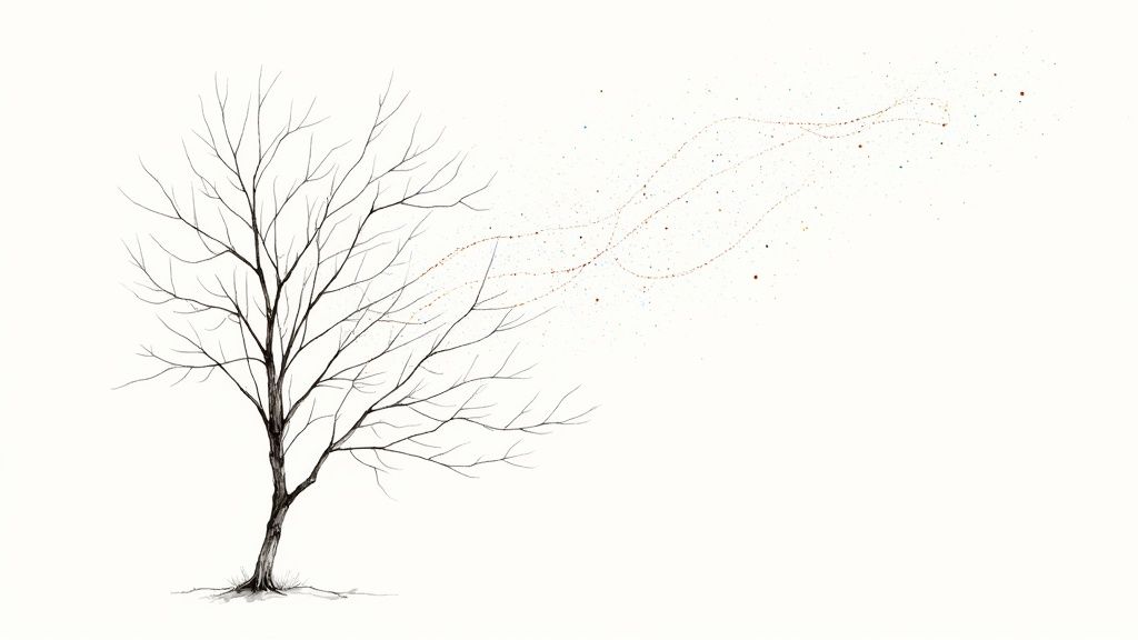 The Wind Whispered Through the Trees