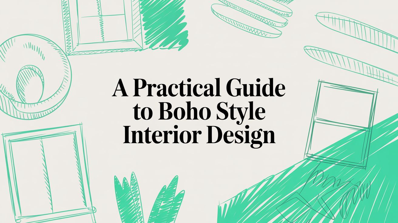 A Practical Guide to Boho Style Interior Design | Interior Redesign AI ...