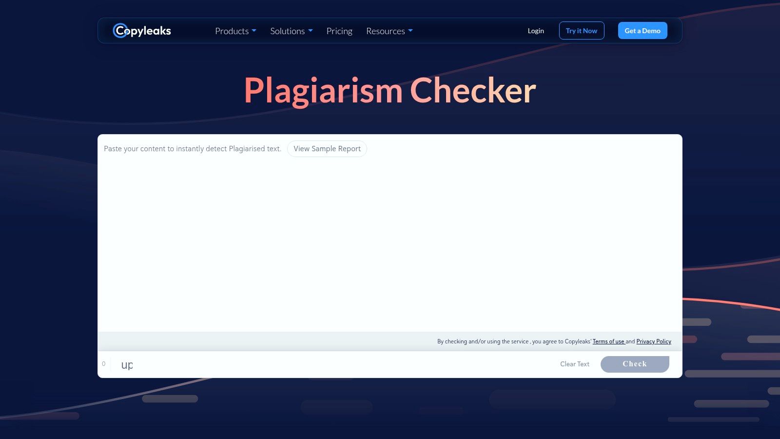 Copyleaks — Online Plagiarism Detector